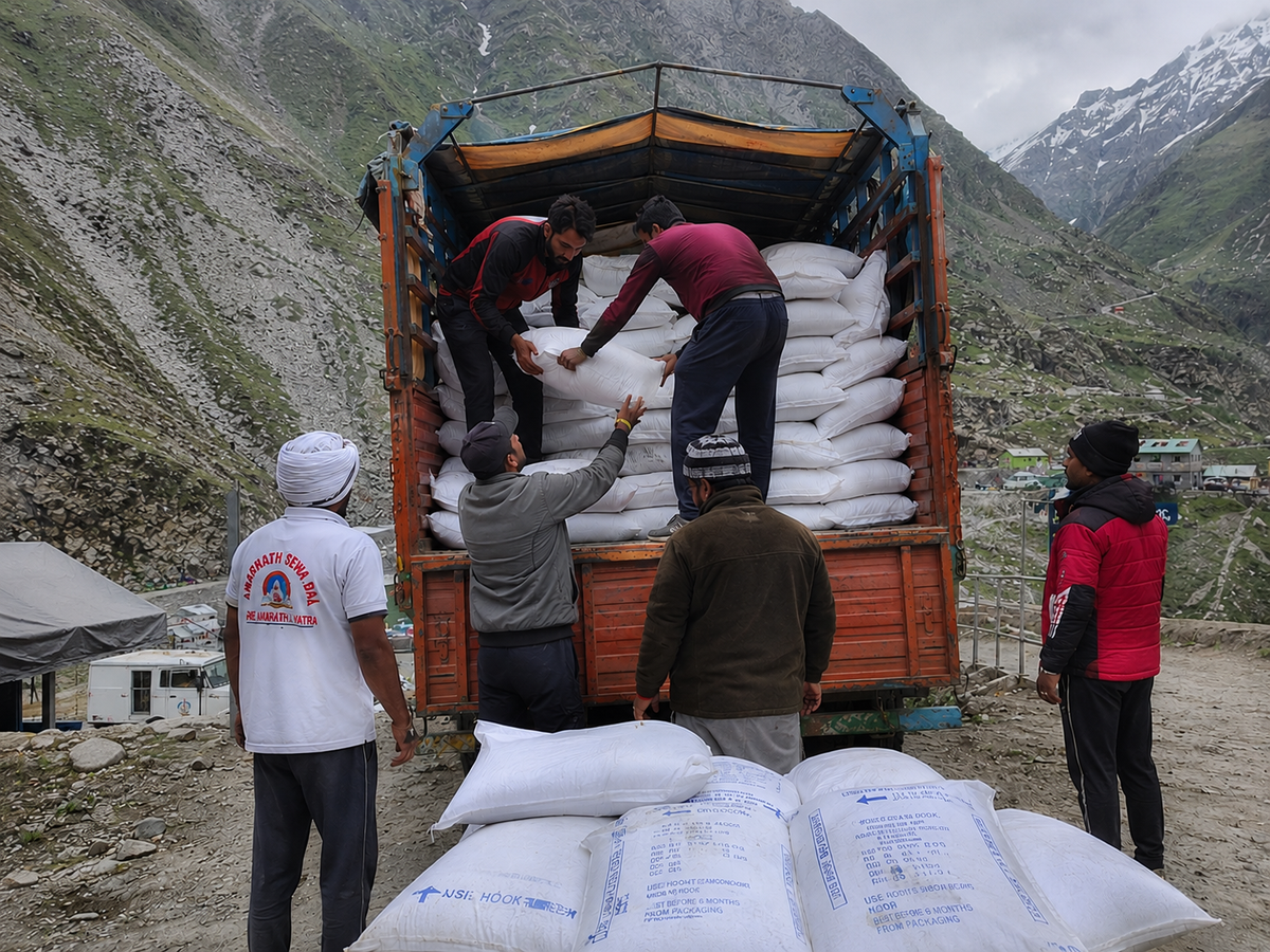 Amarnath Yatra Seva Camp