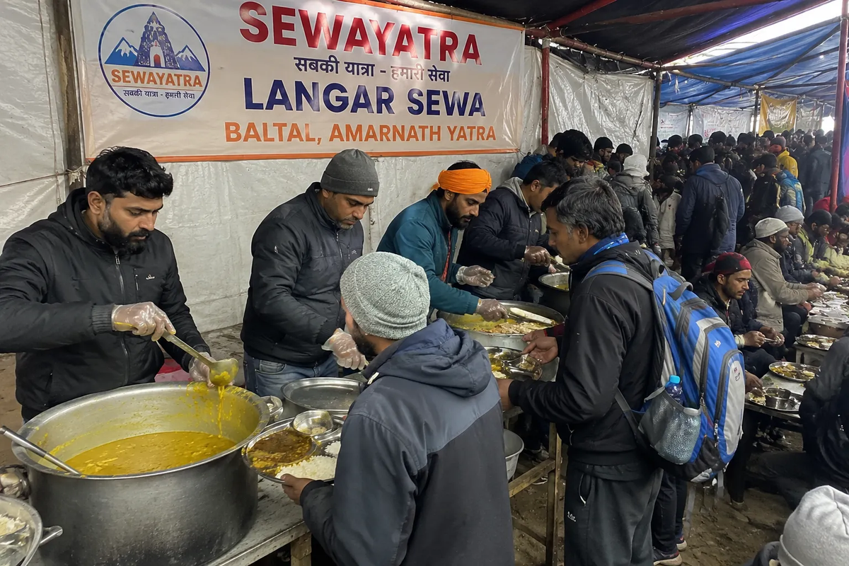 Amarnath Yatra Seva Camp