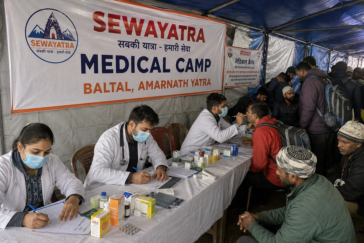 Amarnath Yatra Seva Camp