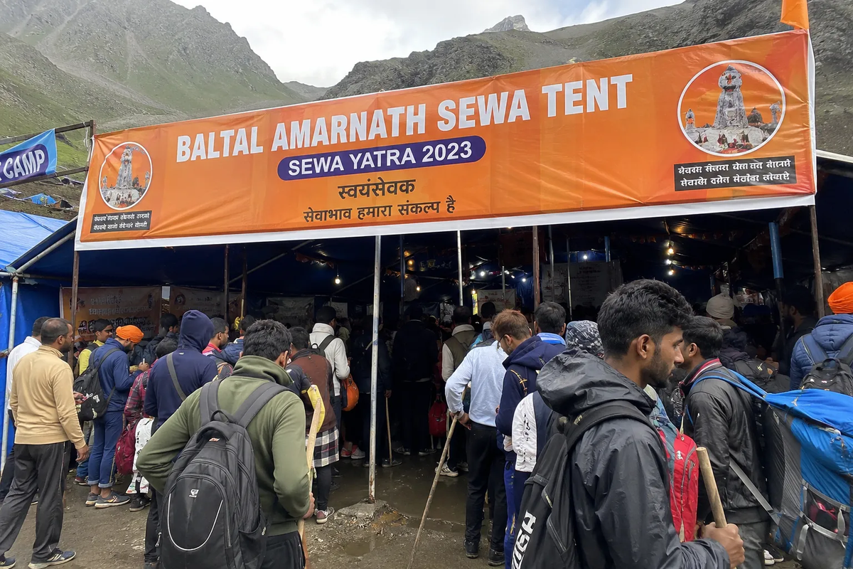 Amarnath Yatra Seva Camp